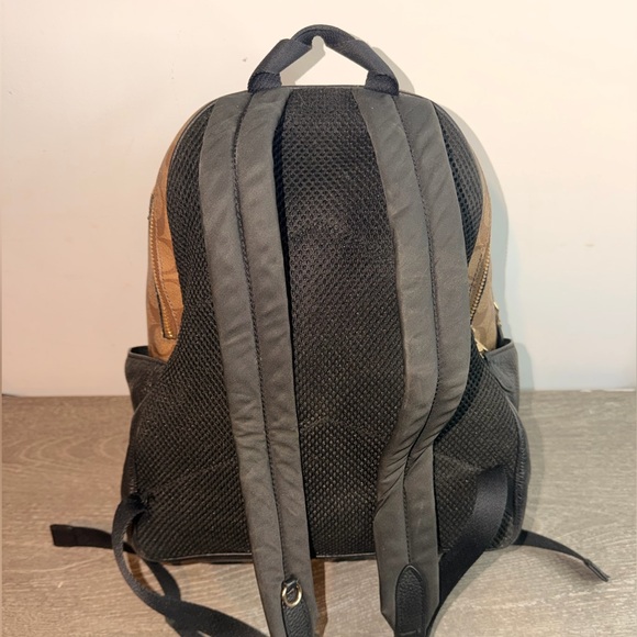 Coach Brown and Black Backpack - Picture 3 of 11